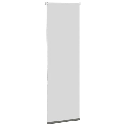 Verdunkelungsrollo Grau 55x175 cm Stoffbreite 50,7 cm Polyester