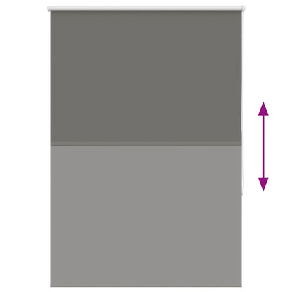 Verdunkelungsrollo Grau 105x175cm Stoffbreite 100,7cm Polyester