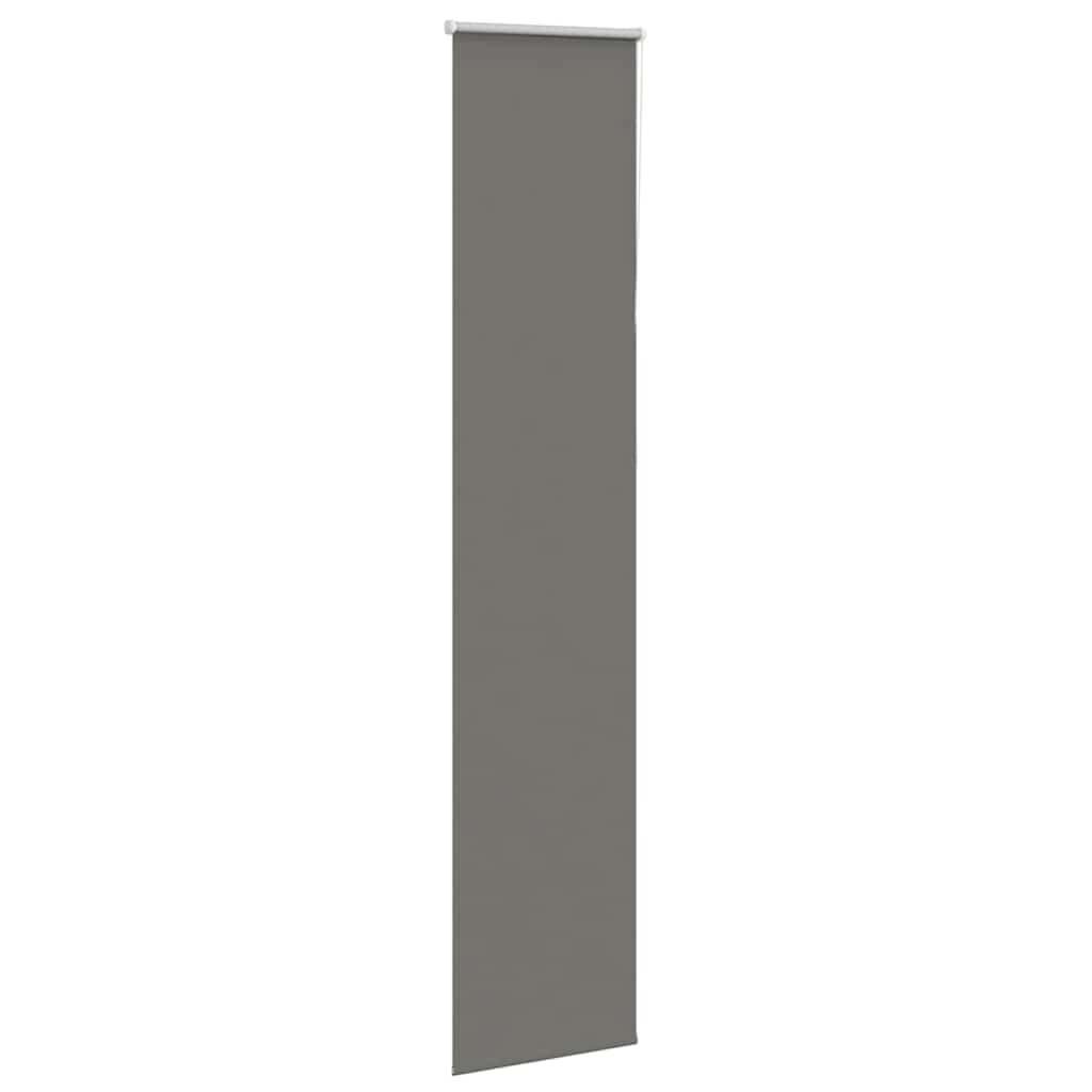 Verdunkelungsrollo Grau 45x210 cm Stoffbreite 40,7 cm Polyester