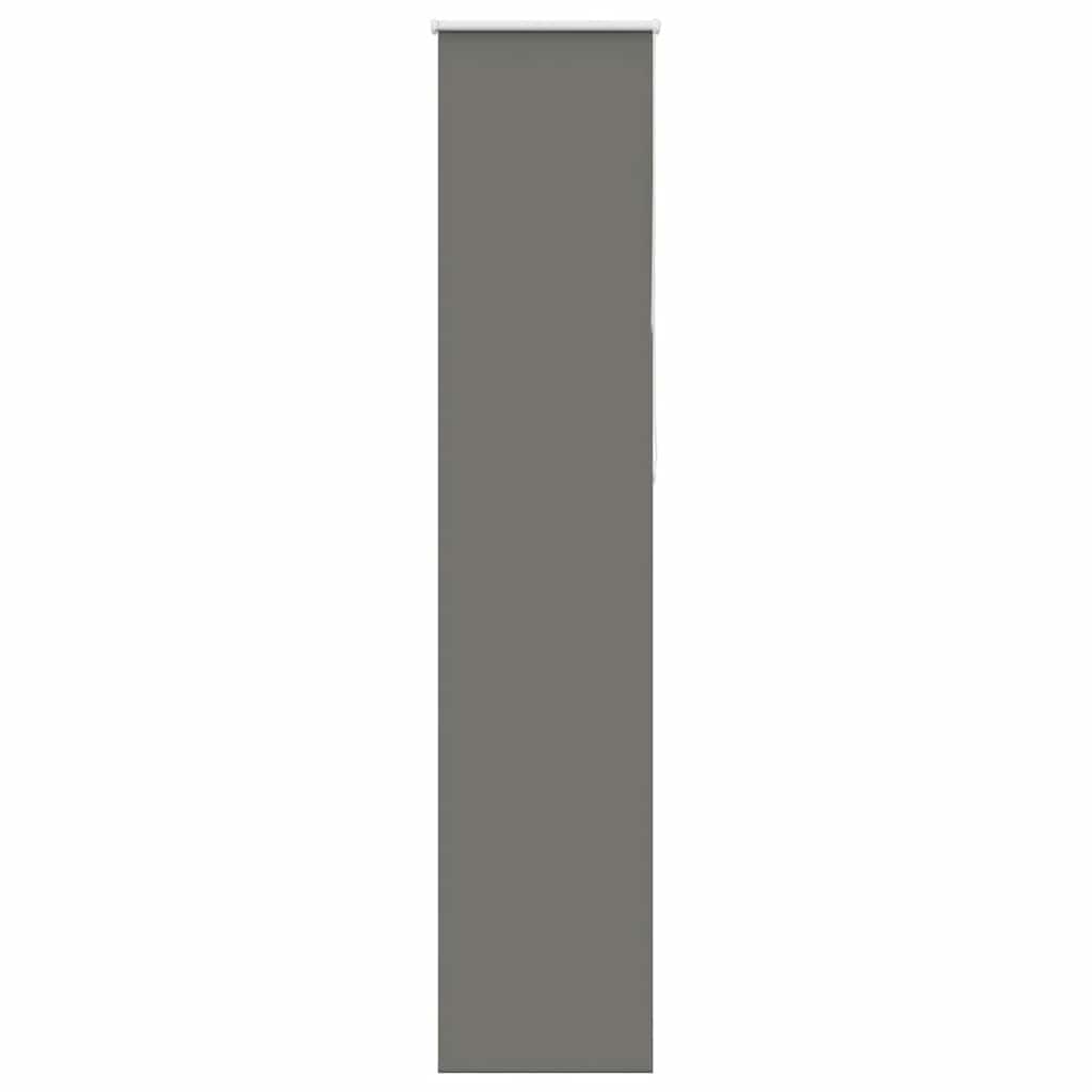 Verdunkelungsrollo Grau 55x210 cm Stoffbreite 50,7 cm Polyester