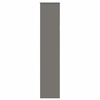 Verdunkelungsrollo Grau 55x210 cm Stoffbreite 50,7 cm Polyester