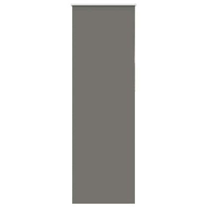 Verdunkelungsrollo Grau 85x210 cm Stoffbreite 80,7 cm Polyester