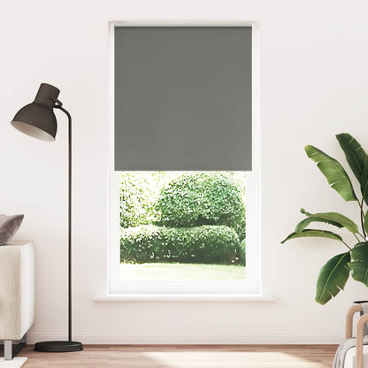 Verdunkelungsrollo Grau 110x210cm Stoffbreite 105,7cm Polyester