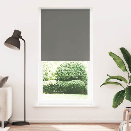 Verdunkelungsrollo Grau 115x210cm Stoffbreite 110,7cm Polyester