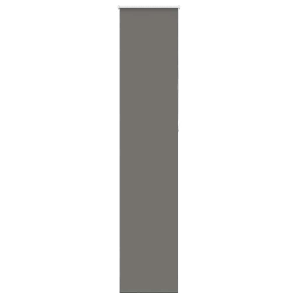 Verdunkelungsrollo Grau 55x230 cm Stoffbreite 50,7 cm Polyester