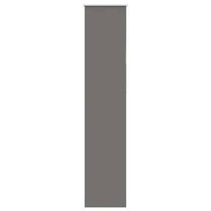 Verdunkelungsrollo Grau 55x230 cm Stoffbreite 50,7 cm Polyester