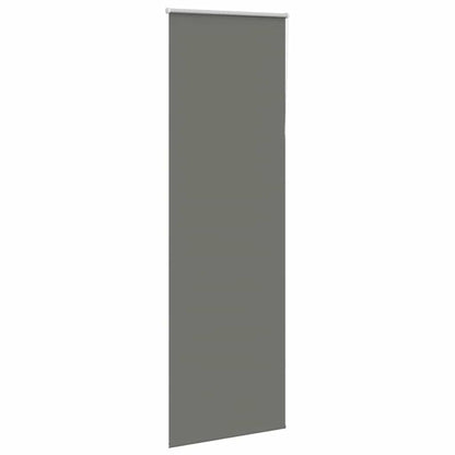 Verdunkelungsrollo Grau 70x230 cm Stoffbreite 65,7 cm Polyester