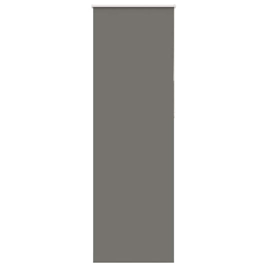 Verdunkelungsrollo Grau 75x230 cm Stoffbreite 70,7 cm Polyester