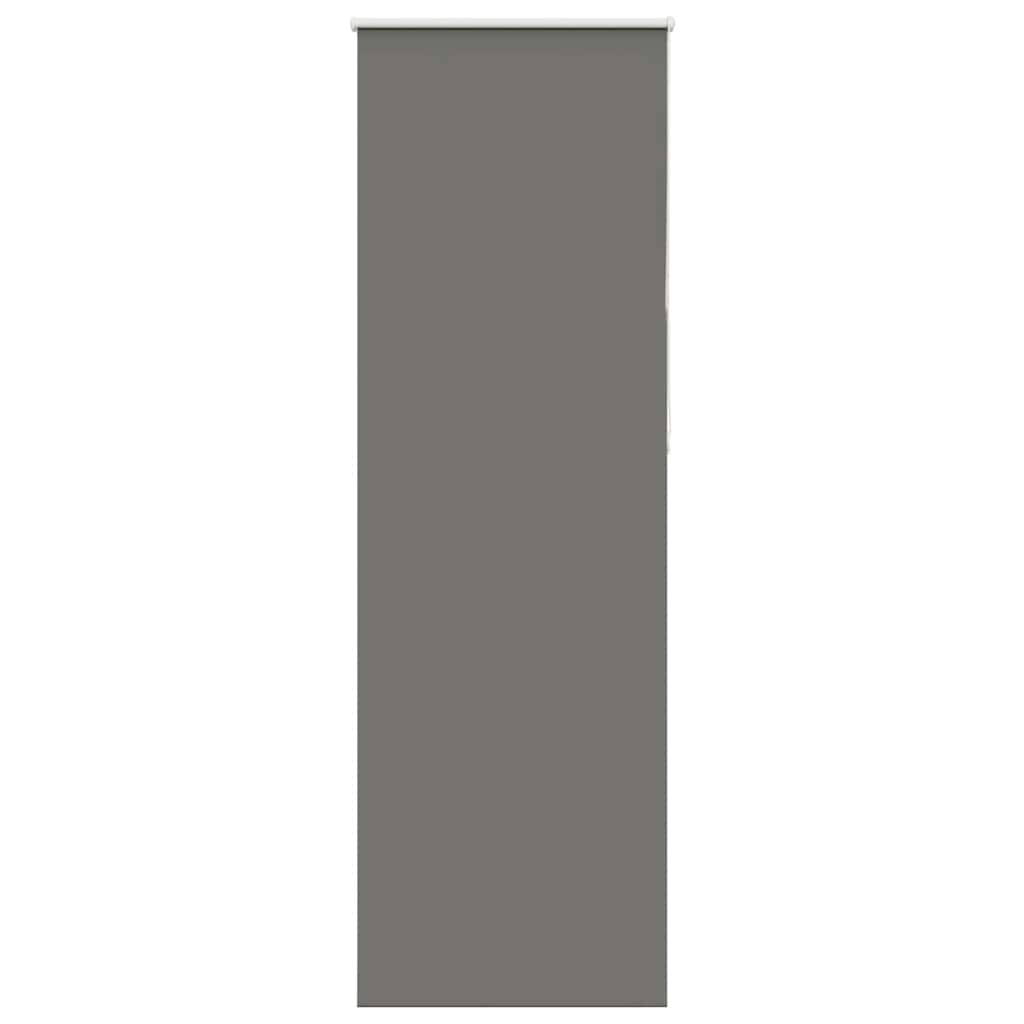 Verdunkelungsrollo Grau 80x230 cm Stoffbreite 75,7 cm Polyester