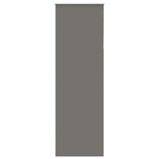 Verdunkelungsrollo Grau 80x230 cm Stoffbreite 75,7 cm Polyester