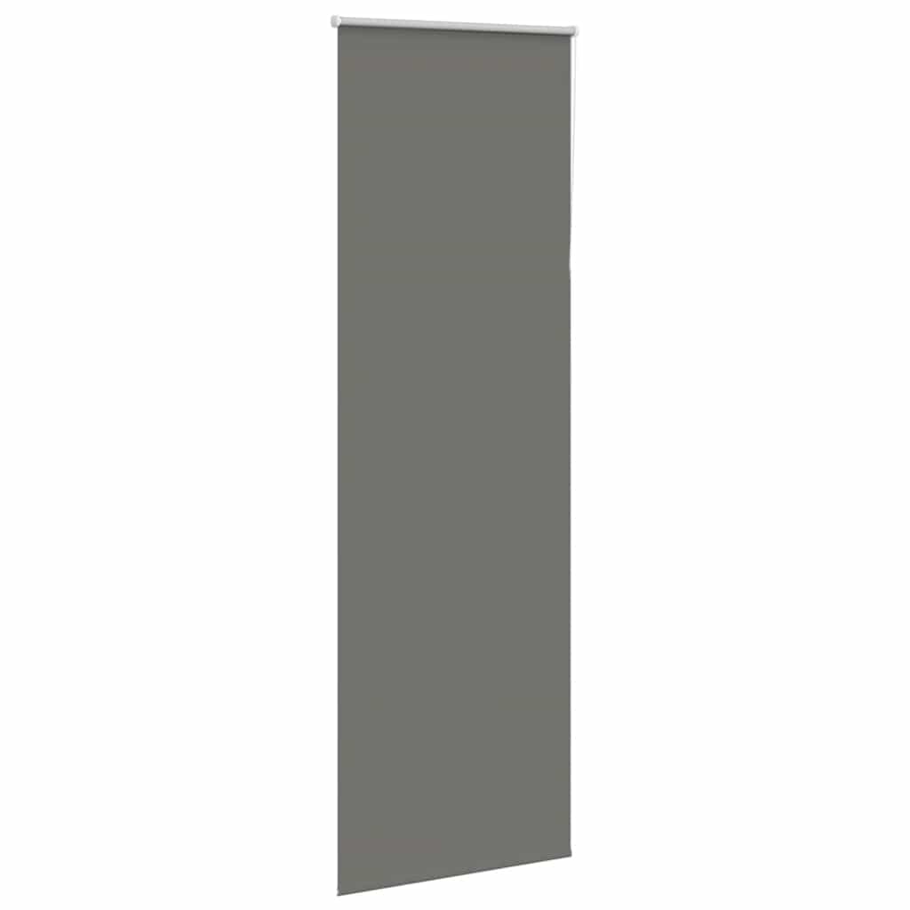 Verdunkelungsrollo Grau 80x230 cm Stoffbreite 75,7 cm Polyester