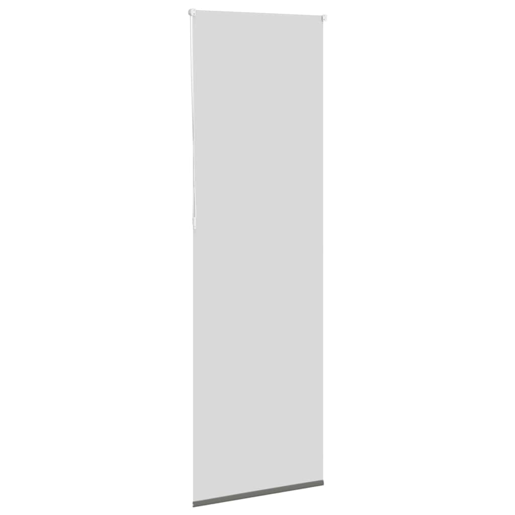 Verdunkelungsrollo Grau 80x230 cm Stoffbreite 75,7 cm Polyester