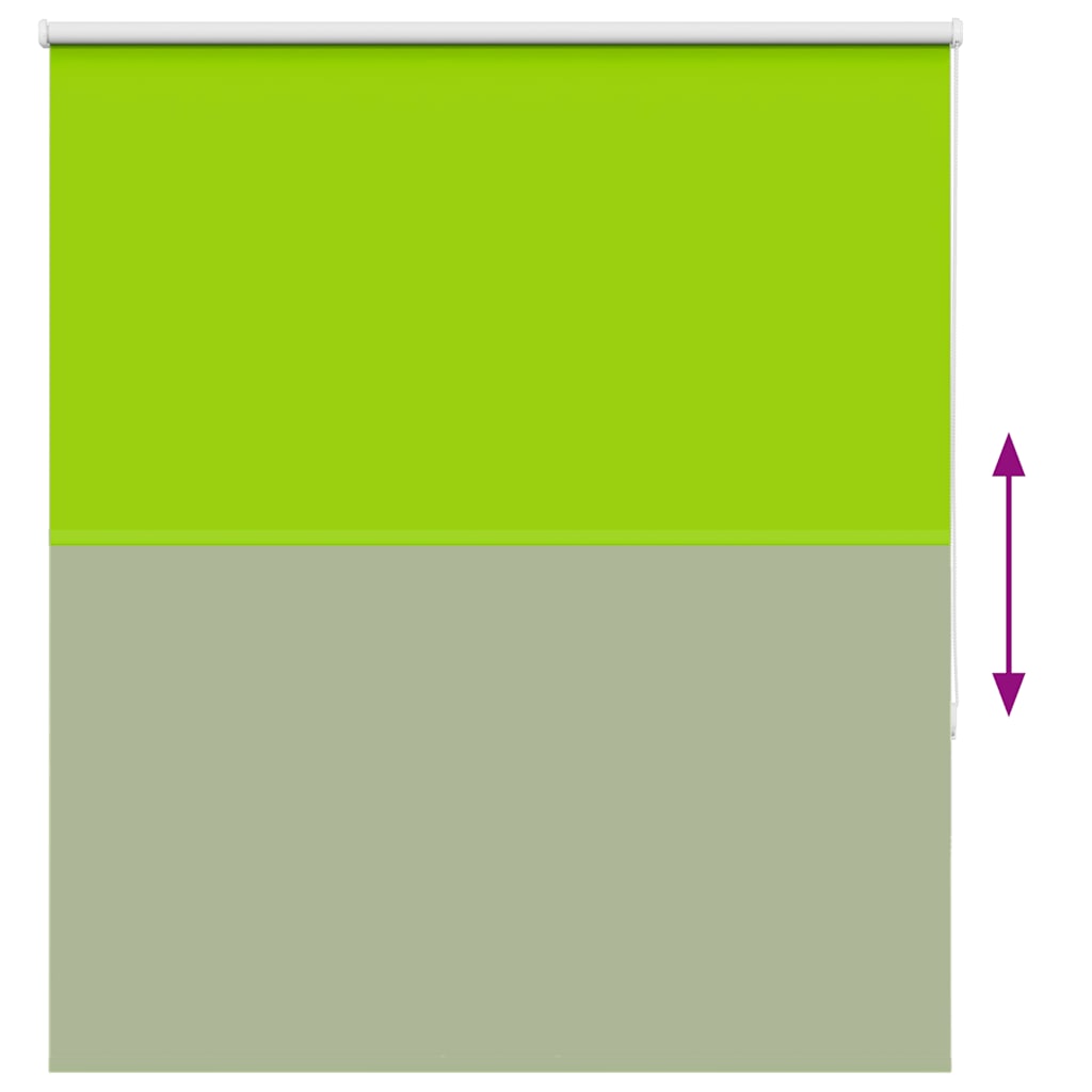 Verdunkelungsrollo Grün 120x150cm Stoffbreite 116,6cm Polyester