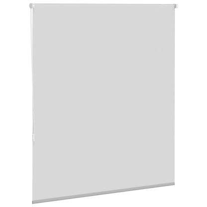 Verdunkelungsrollo Hellgrau 140x130cm Stoffbreite 136,6cm