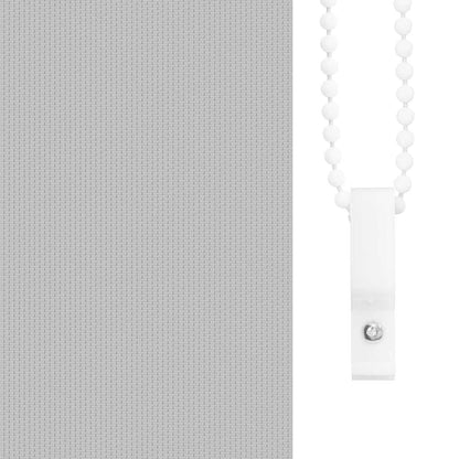 Verdunkelungsrollo Hellgrau 140x130cm Stoffbreite 136,6cm