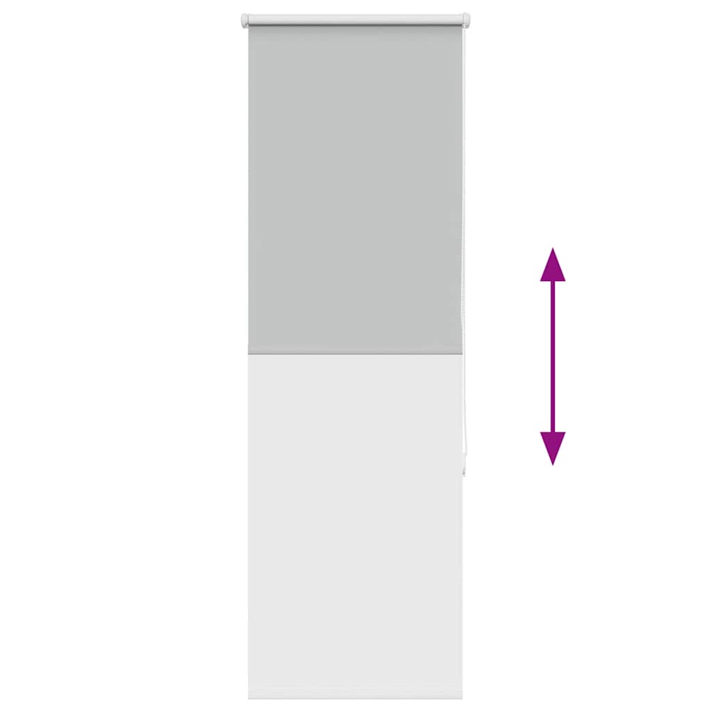 Verdunkelungsrollo Hellgrau 60x150 cm Stoffbreite 55,7 cm