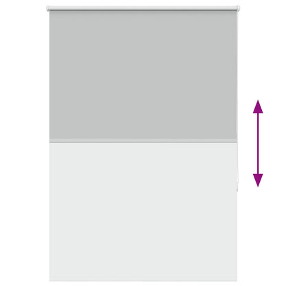 Verdunkelungsrollo Hellgrau 105x150cm Stoffbreite 100,7cm