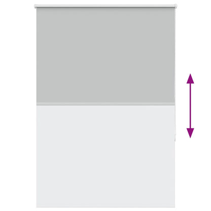 Verdunkelungsrollo Hellgrau 90x175 cm Stoffbreite 85,7 cm