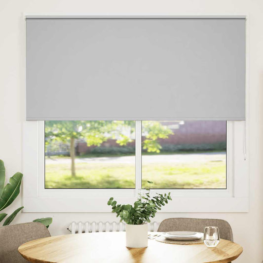 Verdunkelungsrollo Hellgrau 155x175cm Stoffbreite 151,6cm