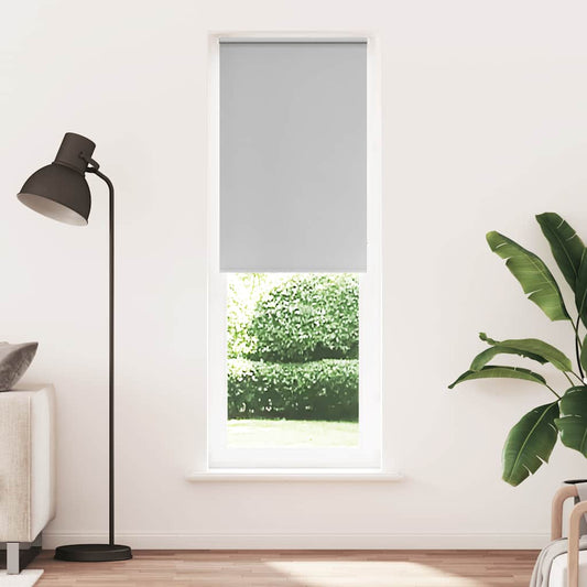 Verdunkelungsrollo Hellgrau 70x210 cm Stoffbreite 65,7 cm