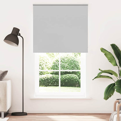 Verdunkelungsrollo Hellgrau 130x230cm Stoffbreite 126,6cm