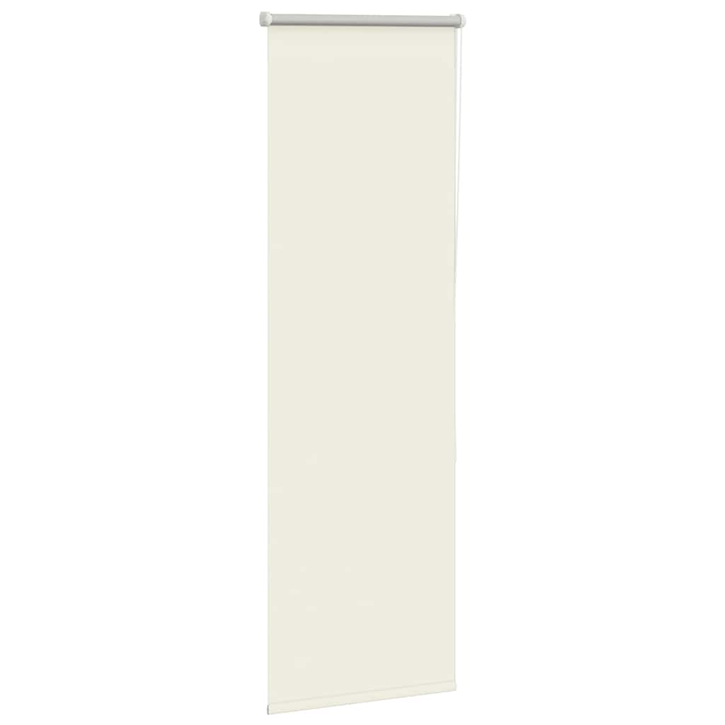 Verdunkelungsrollo Cremeweiß 55x130cm Stoffbreite 50,7 cm