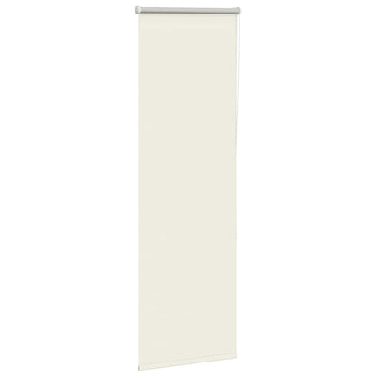 Verdunkelungsrollo Cremeweiß 55x130cm Stoffbreite 50,7 cm