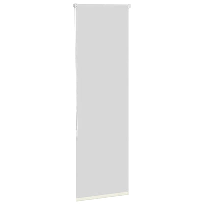 Verdunkelungsrollo Cremeweiß 55x130cm Stoffbreite 50,7 cm