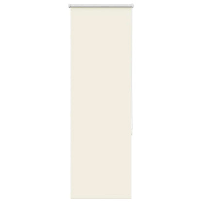 Verdunkelungsrollo Cremeweiß 60x130cm Stoffbreite 55,7 cm