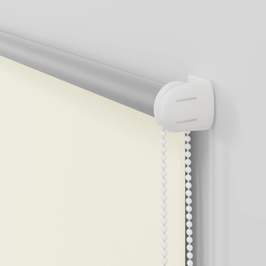 Verdunkelungsrollo Cremeweiß 60x130cm Stoffbreite 55,7 cm