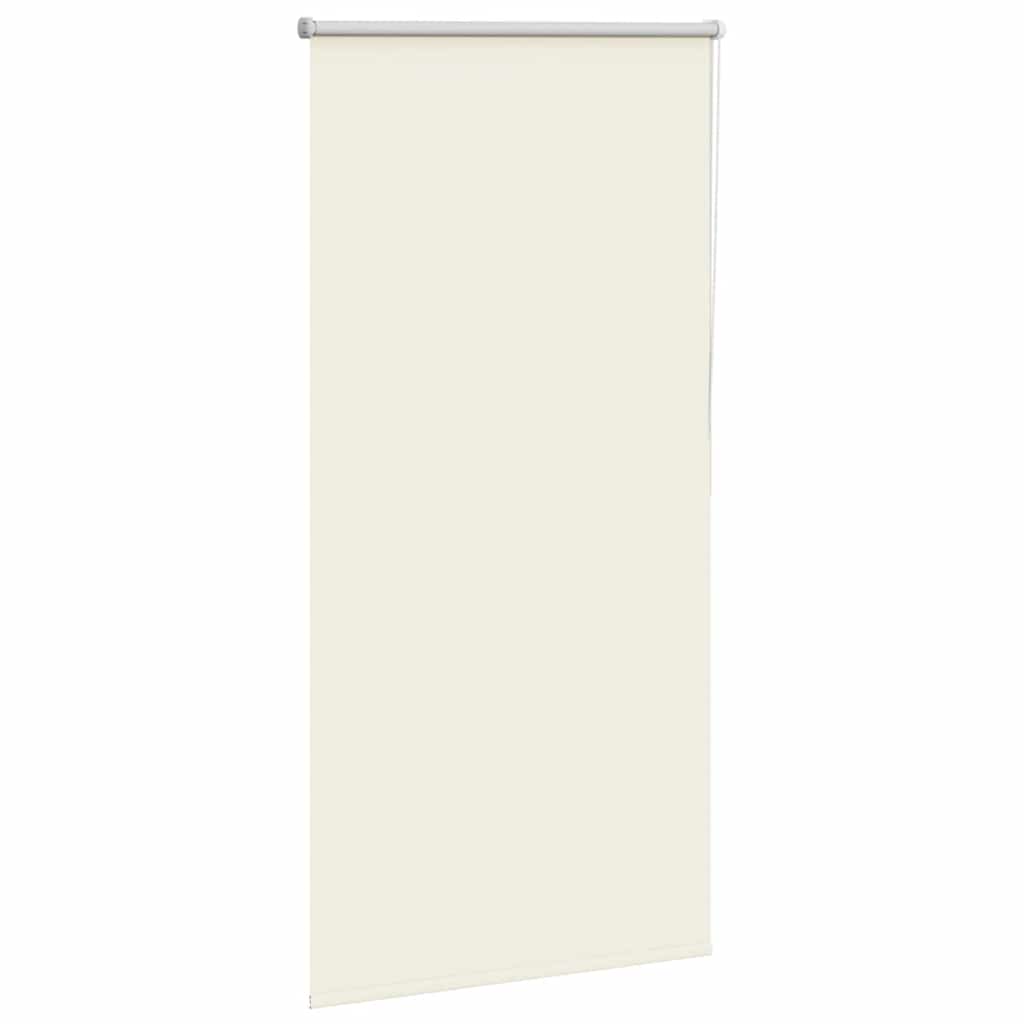 Verdunkelungsrollo Cremeweiß 75x130cm Stoffbreite 70,7 cm