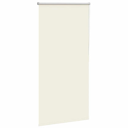 Verdunkelungsrollo Cremeweiß 75x130cm Stoffbreite 70,7 cm