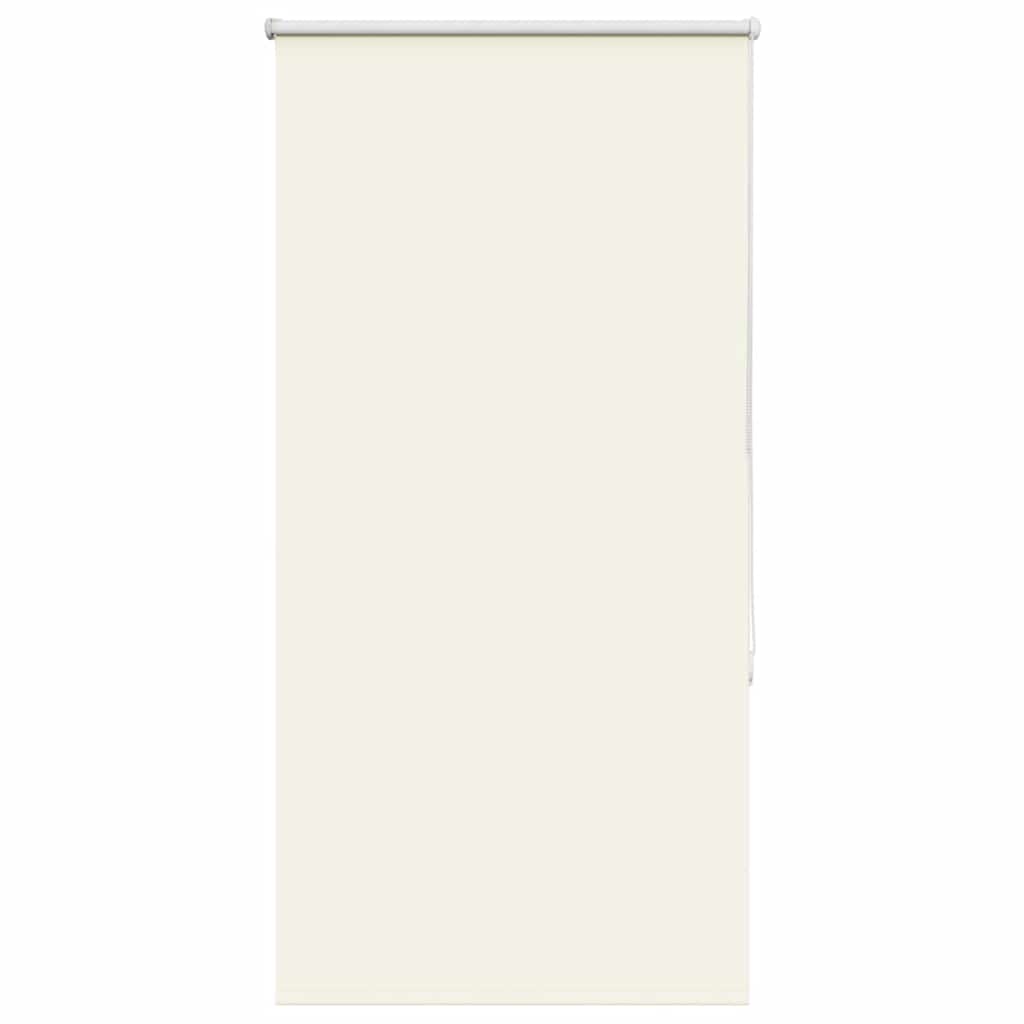 Verdunkelungsrollo Cremeweiß 80x130cm Stoffbreite 75,7 cm