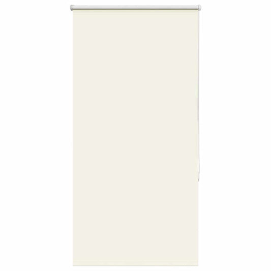 Verdunkelungsrollo Cremeweiß 80x130cm Stoffbreite 75,7 cm