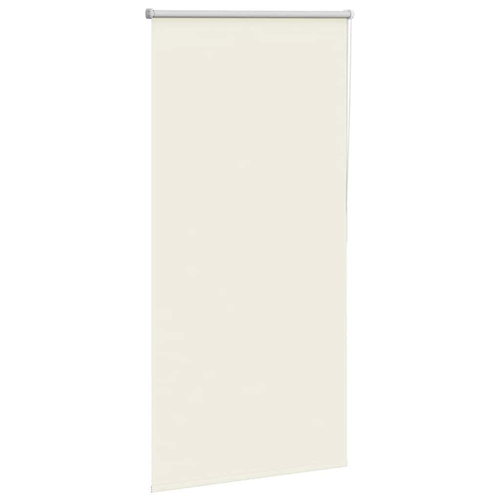 Verdunkelungsrollo Cremeweiß 80x130cm Stoffbreite 75,7 cm