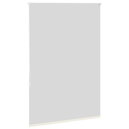 Verdunkelungsrollo Cremeweiß 100x130cm Stoffbreite 95,7cm
