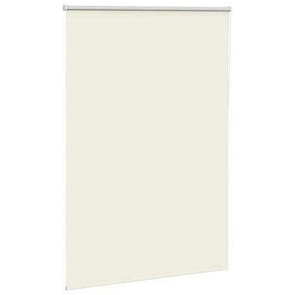 Verdunkelungsrollo Cremeweiß 105x130cm Stoffbreite 100,7cm