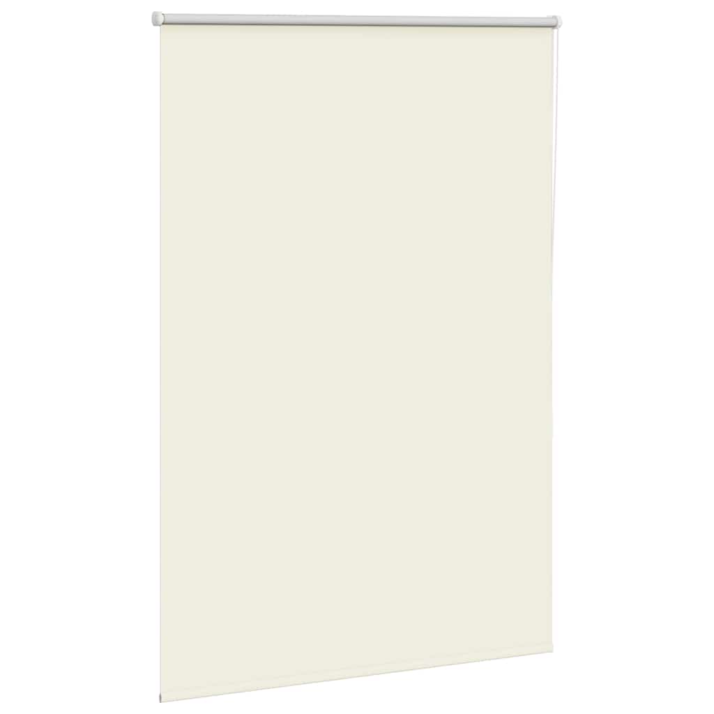 Verdunkelungsrollo Cremeweiß 115x130cm Stoffbreite 110,7cm