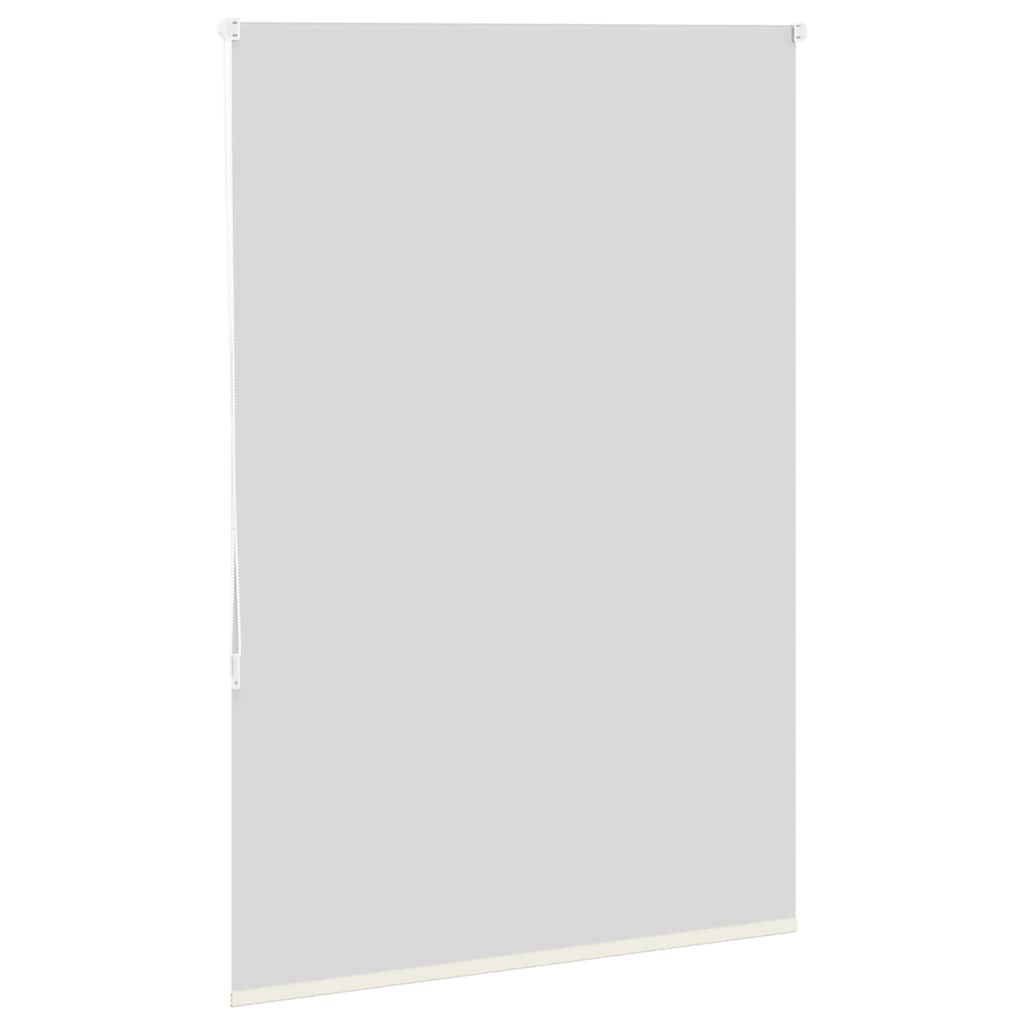 Verdunkelungsrollo Cremeweiß 115x130cm Stoffbreite 110,7cm