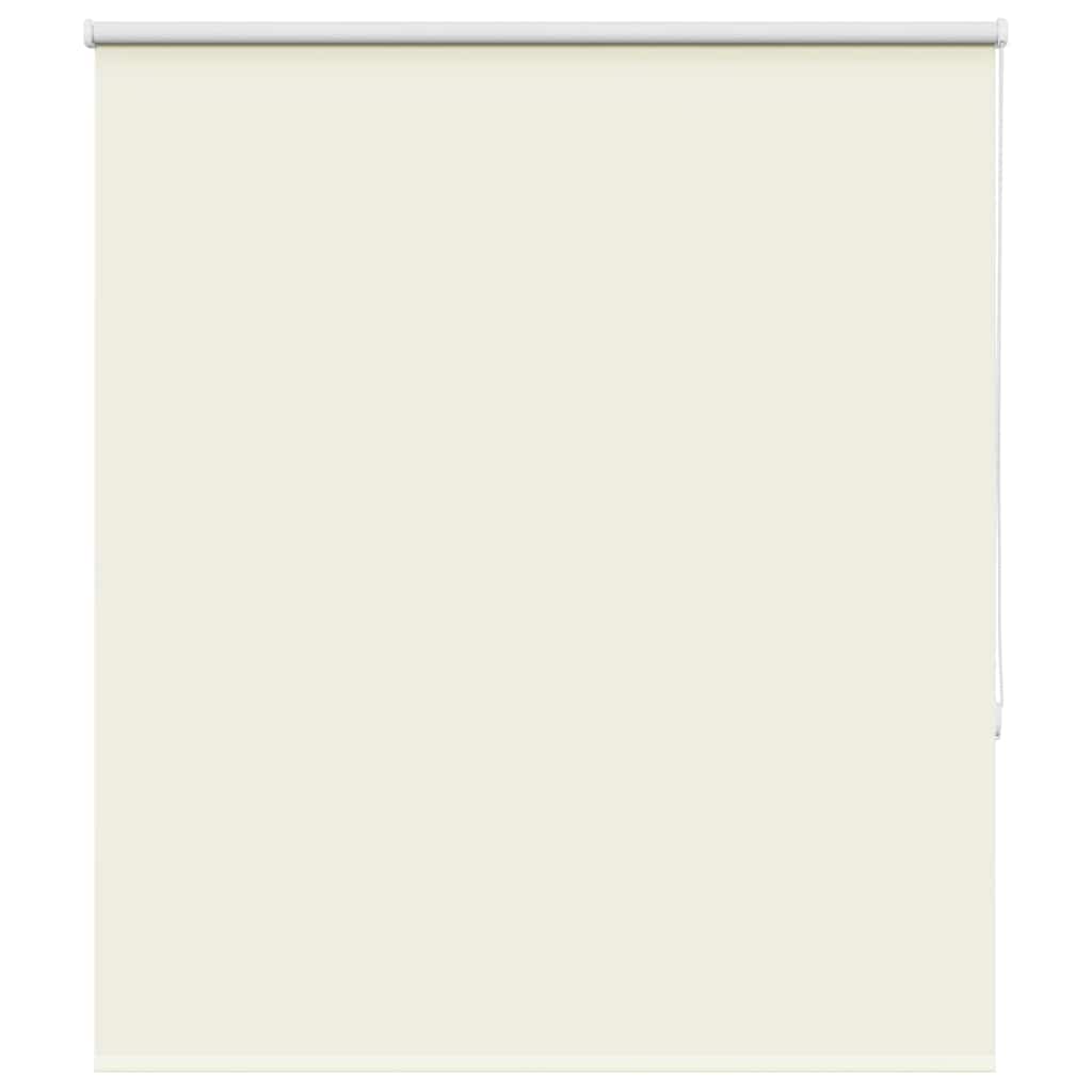 Verdunkelungsrollo Cremeweiß 130x130cm Stoffbreite 126,6cm
