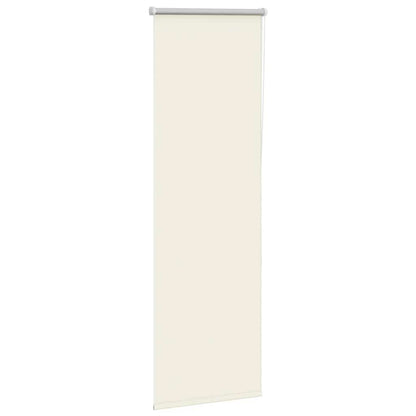 Verdunkelungsrollo Cremeweiß 50x150cm Stoffbreite 45,7 cm