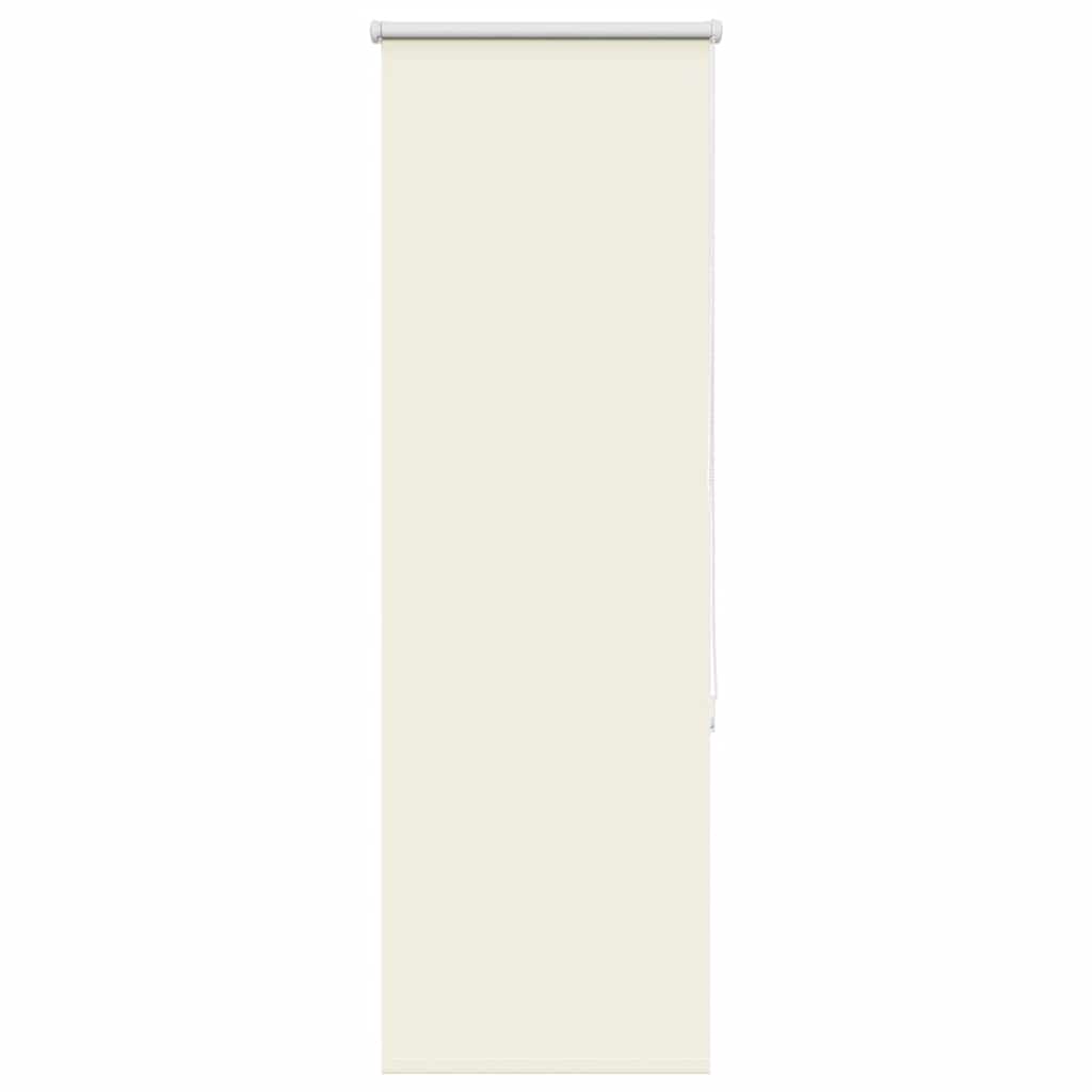 Verdunkelungsrollo Cremeweiß 55x150cm Stoffbreite 50,7 cm