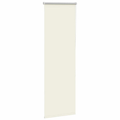 Verdunkelungsrollo Cremeweiß 55x150cm Stoffbreite 50,7 cm