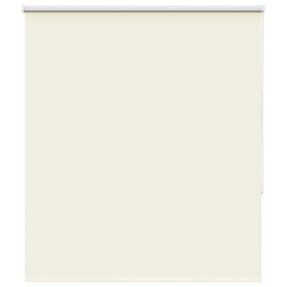 Verdunkelungsrollo Cremeweiß 130x150cm Stoffbreite 126,6cm