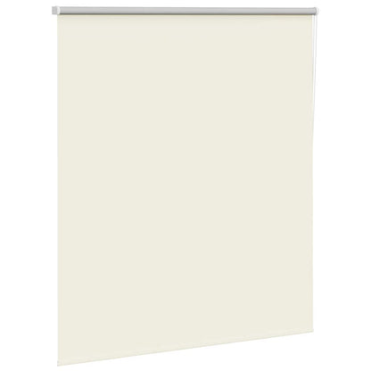 Verdunkelungsrollo Cremeweiß 130x150cm Stoffbreite 126,6cm