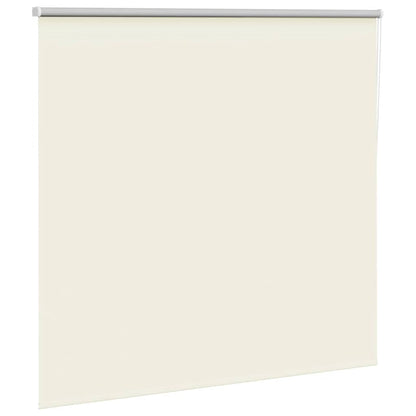 Verdunkelungsrollo Cremeweiß 145x150cm Stoffbreite 141,6cm