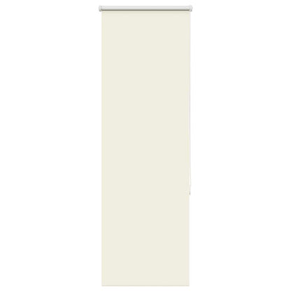 Verdunkelungsrollo Cremeweiß 50x175cm Stoffbreite 45,7 cm