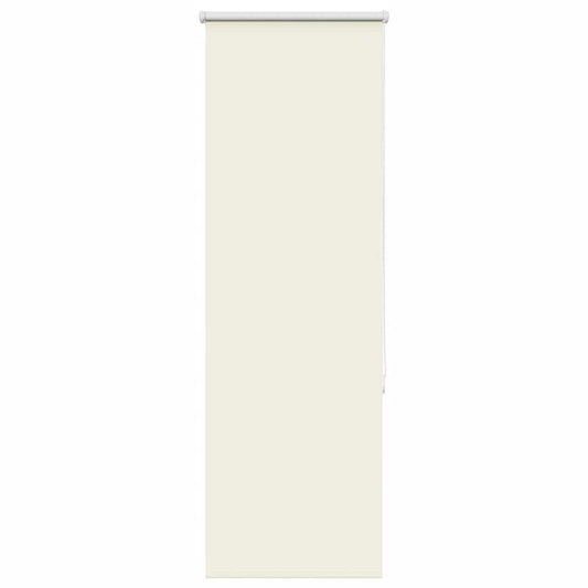Verdunkelungsrollo Cremeweiß 55x175cm Stoffbreite 50,7 cm