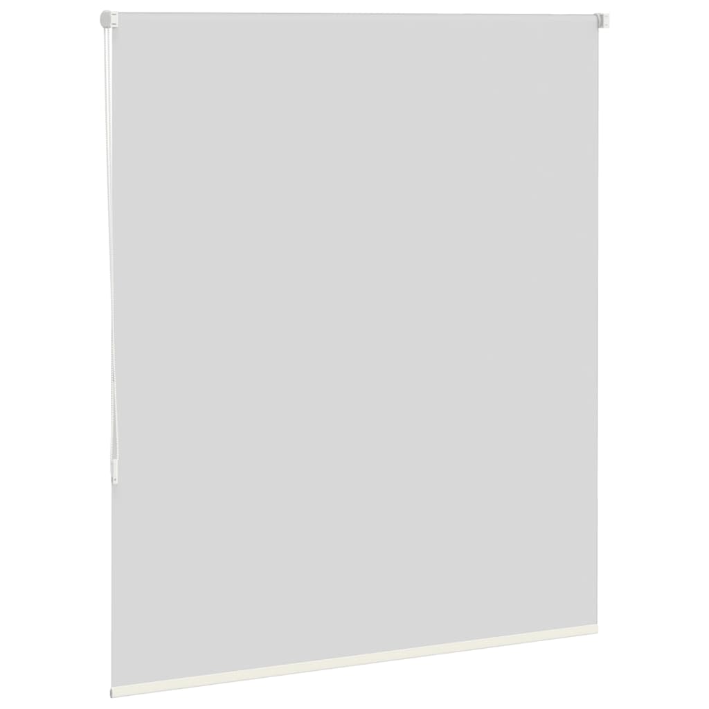 Verdunkelungsrollo Cremeweiß 130x175cm Stoffbreite 126,6cm