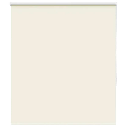 Verdunkelungsrollo Cremeweiß 140x175cm Stoffbreite 136,6cm